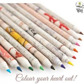 Newspaper Color Pencils