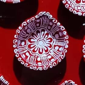 Handpainted mitti ke diye