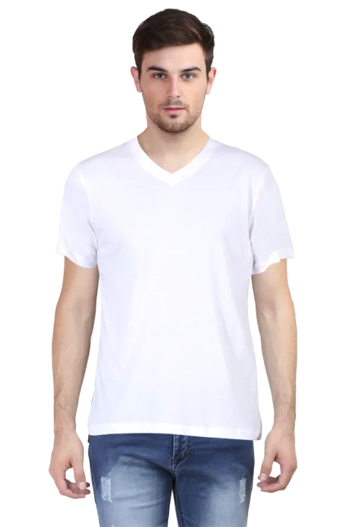 V Neck T-Shirt - Image 2