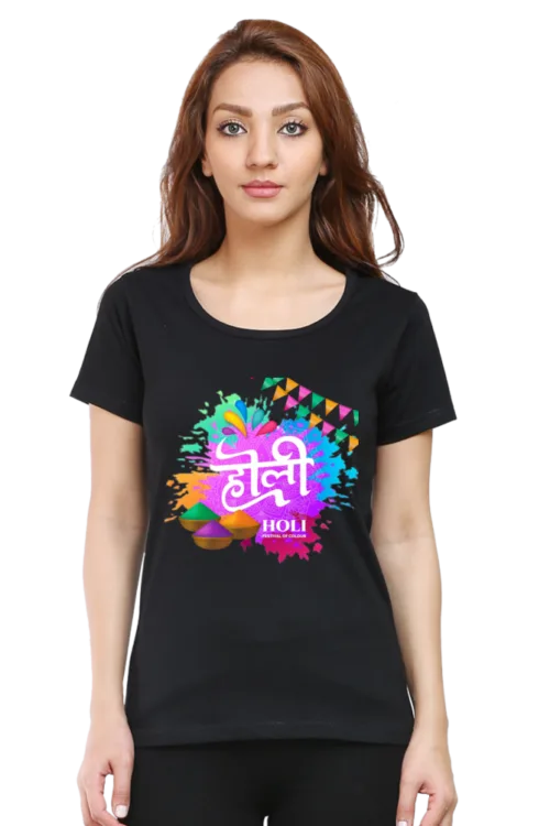 Holi T-Shirt Female Classic Crew